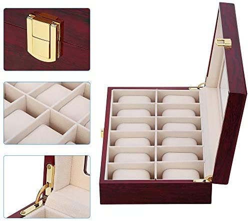 ASTUCCIO VETRINA OROLOGI 12 31,5x21x8,5 cm