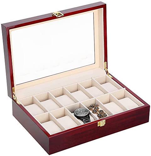 ASTUCCIO VETRINA OROLOGI 12 31,5x21x8,5 cm
